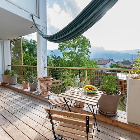 Calme Et Verdure: Vue Montagne - Terrasse - Wifi 格勒诺布尔 外观 照片
