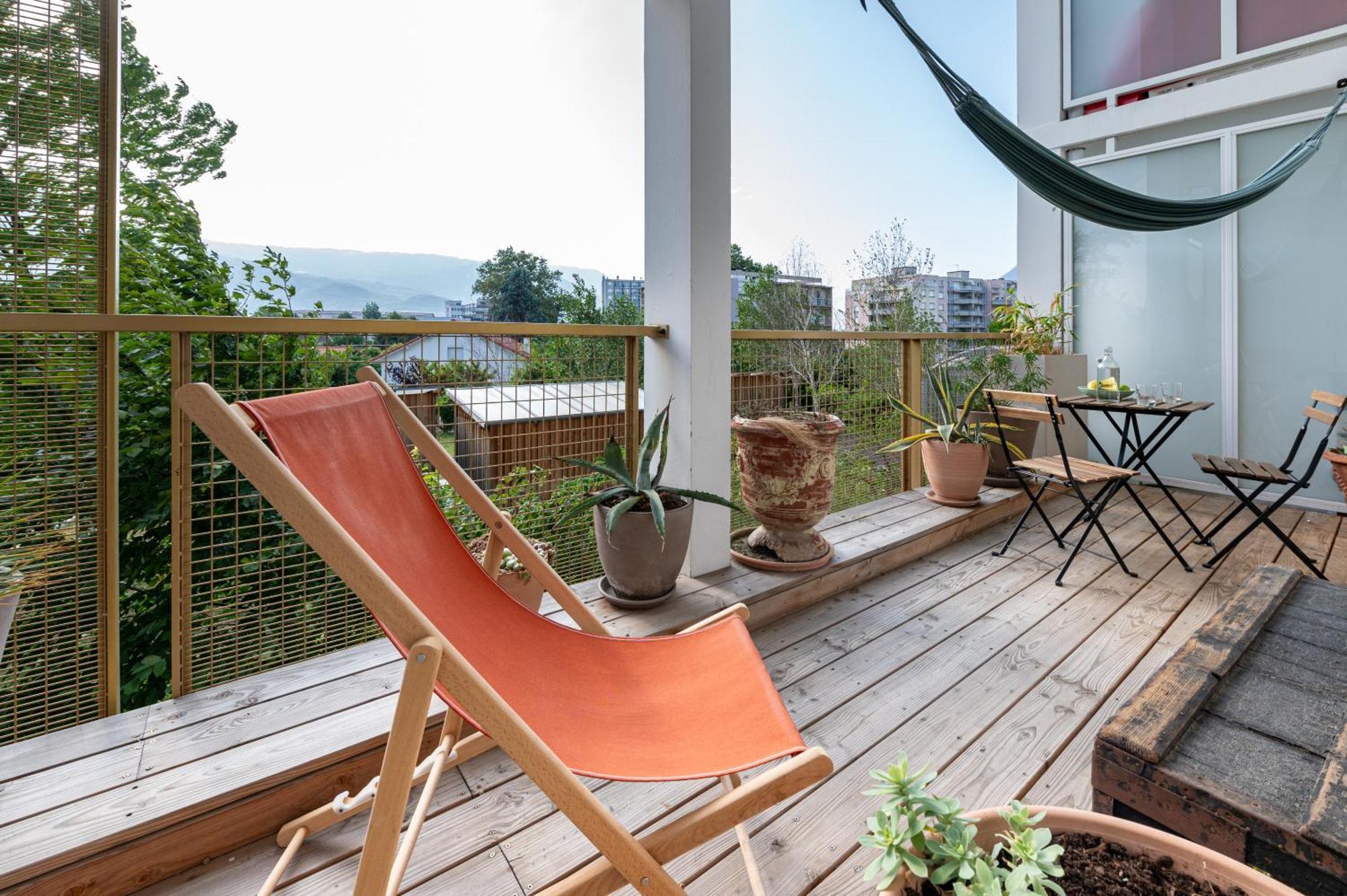 Calme Et Verdure: Vue Montagne - Terrasse - Wifi 格勒诺布尔 外观 照片